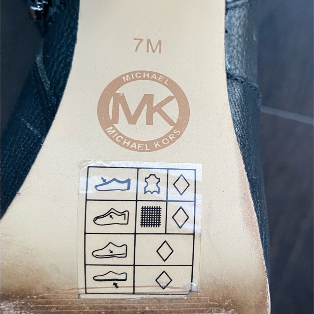 Michael Kors thigh high leather boots size 7 - Picture 4 of 6